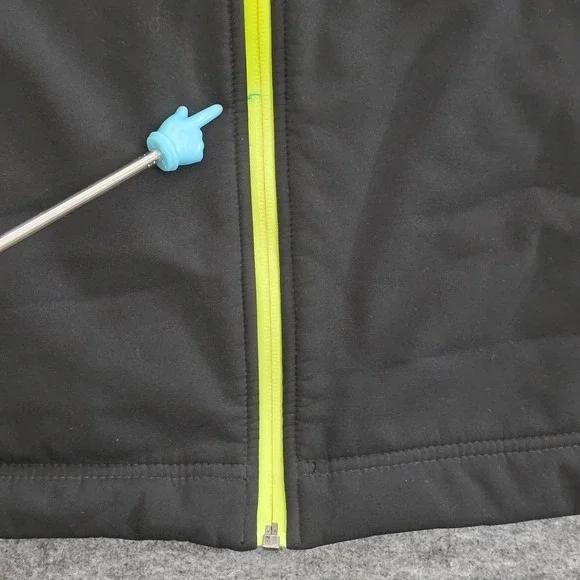 Men's Black and Blue Jacket - Picture 15 of 15